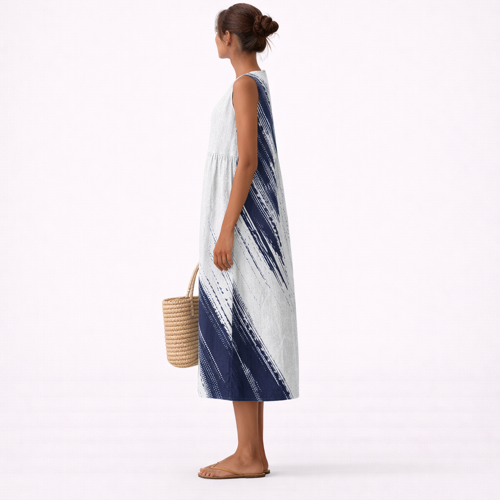 Elena Elegant Everyday Midi Dress