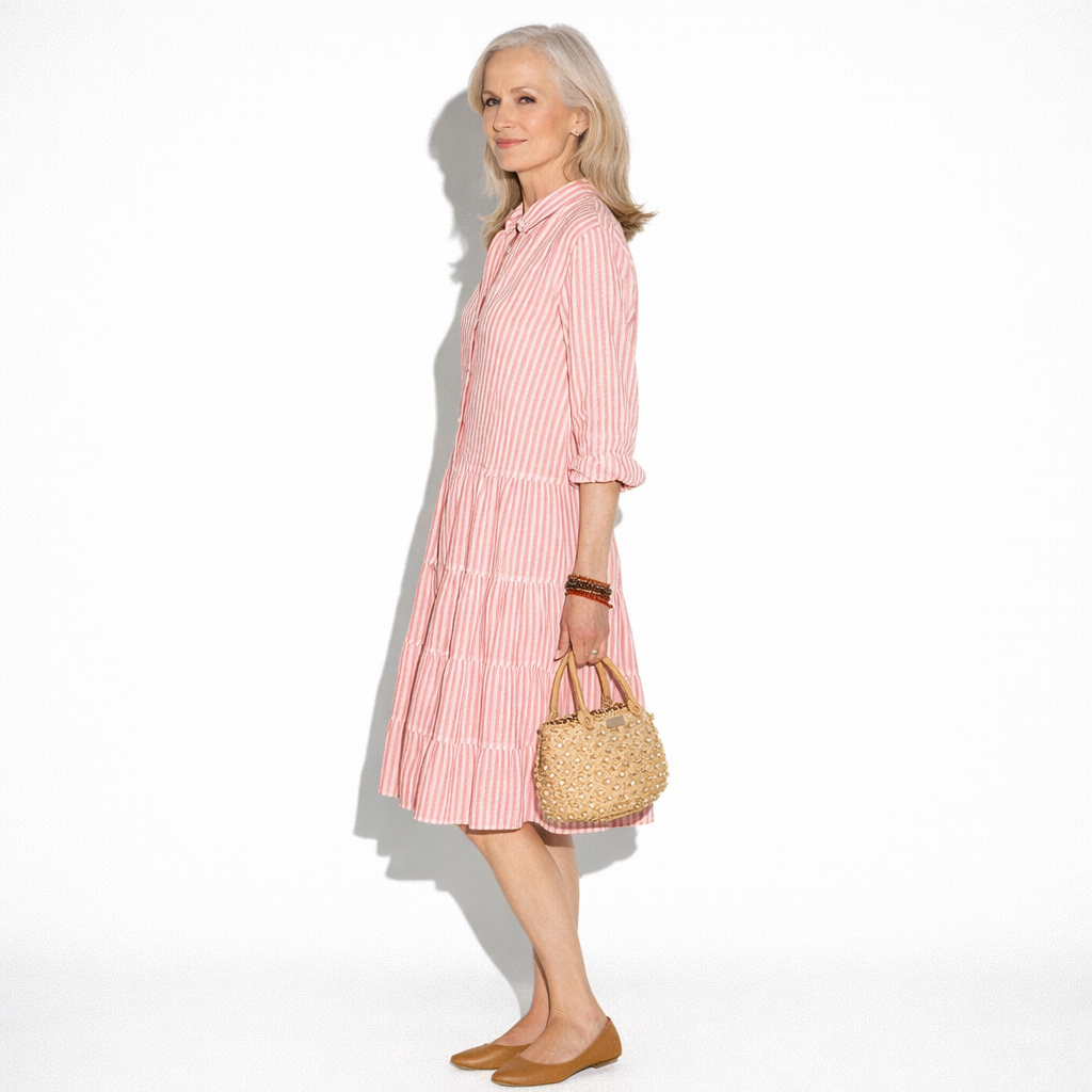 Lunea Mode® | Lolita Breezy Striped Dress