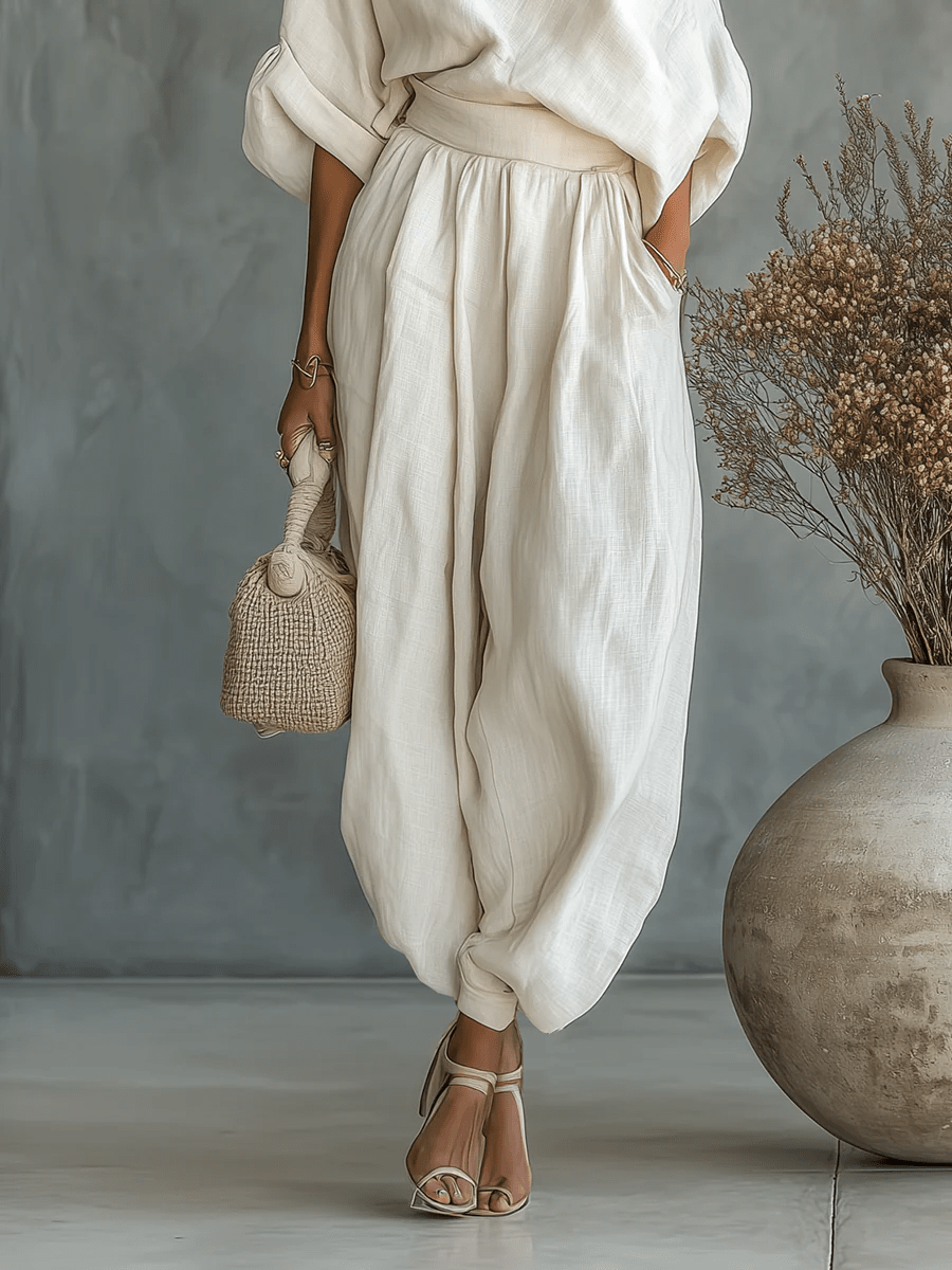 Mila™ | Bardot Neckline 2-Piece Set