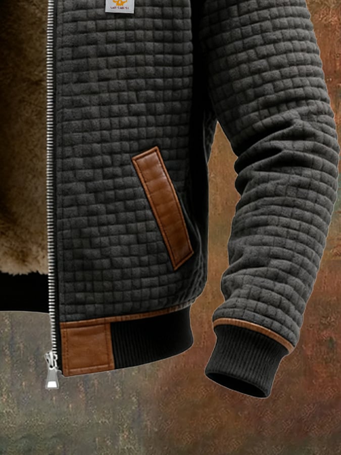 Stanisław | STRUCTURAL JACKET WITH HIGH COLLAR