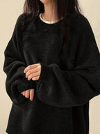 Lunea Mode® | The Soft Grace Oversized Knit Sweater