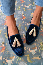 Luxe | Midnight Loafers with Tassels