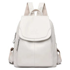Olivia - Secure Leather Backpack