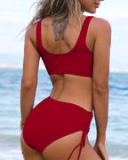 Laluna® | Eenkleurig bikini setje