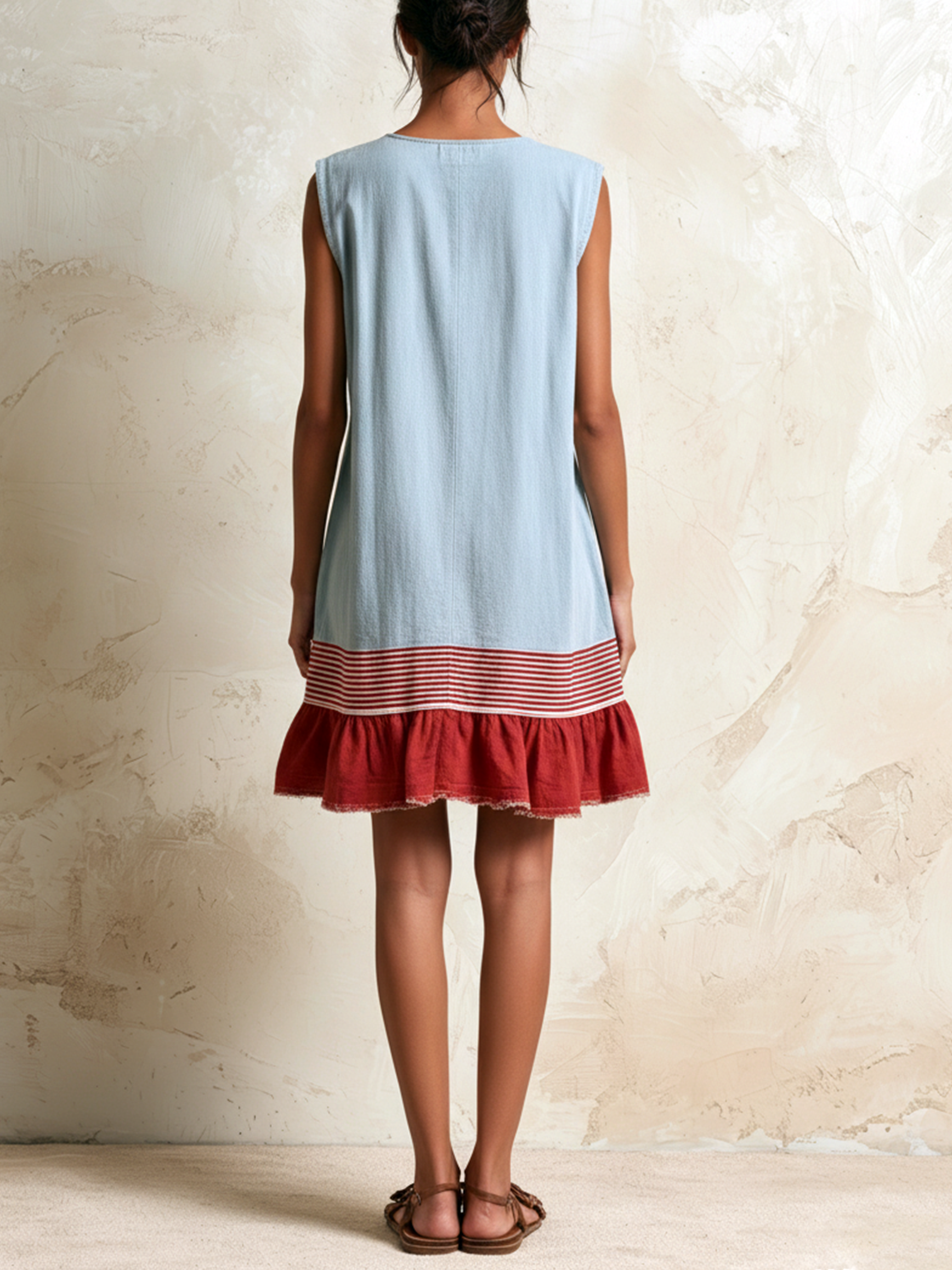 Amaya | Light Blue Tunic Dress
