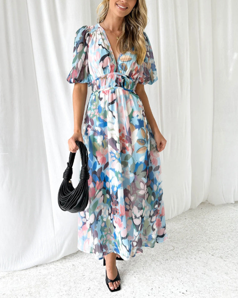 Celine | Feminine Floral Dress