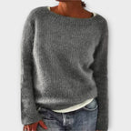 Josu – Solid Color Knit Sweater