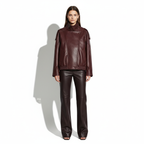 Lunea Mode's Viral Tiktok Faux Leather Jacket