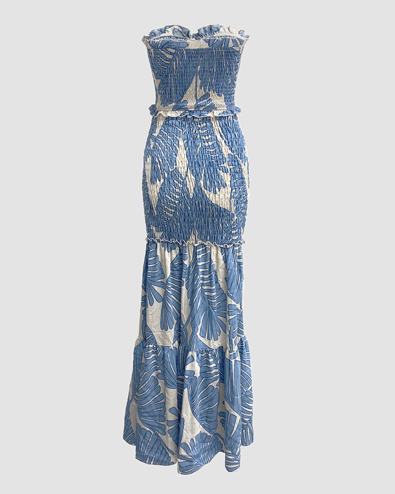 Lunea Mode® | Isla Sunset Maxi Dress