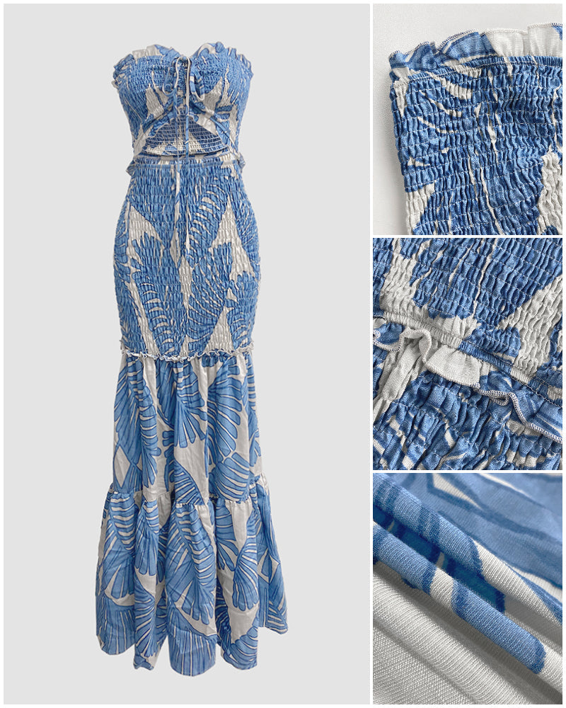 Lunea Mode® | Isla Sunset Maxi Dress