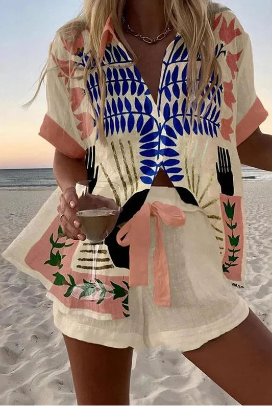 Wera™ | Summer Top and Shorts Set