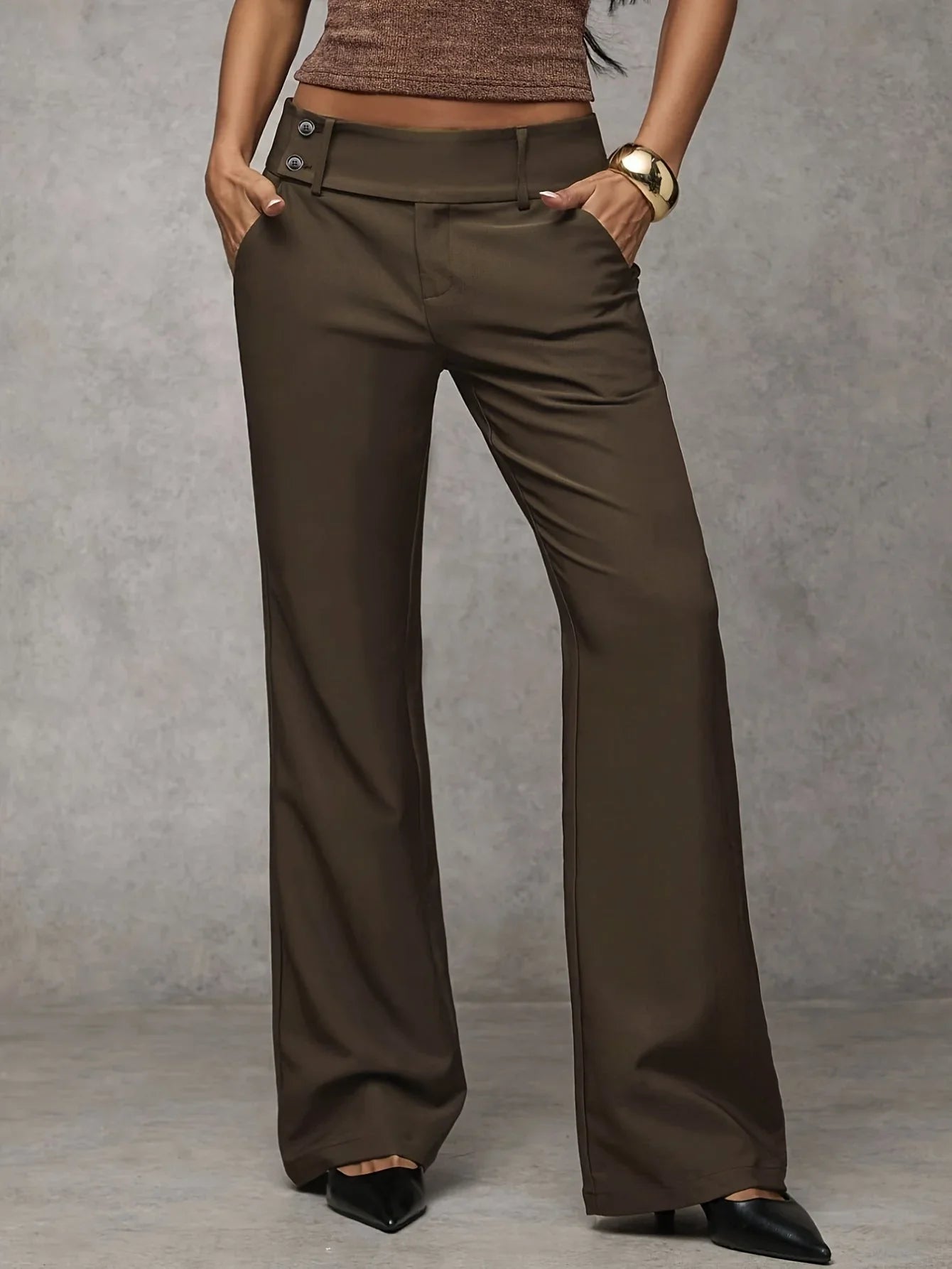 Chiara™ | Modern Wide-Leg Pants