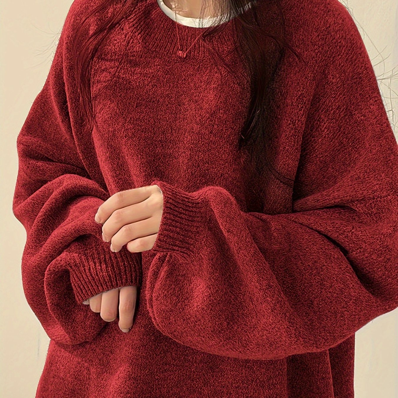 Lunea Mode® | The Soft Grace Oversized Knit Sweater