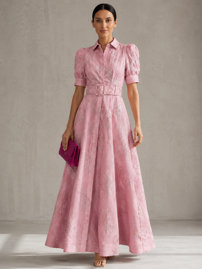 Aria | Short Puff-Sleeve Dress
