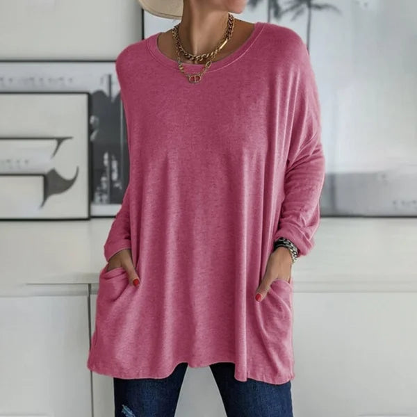 Moira - Relaxed Long Sleeve Sweater