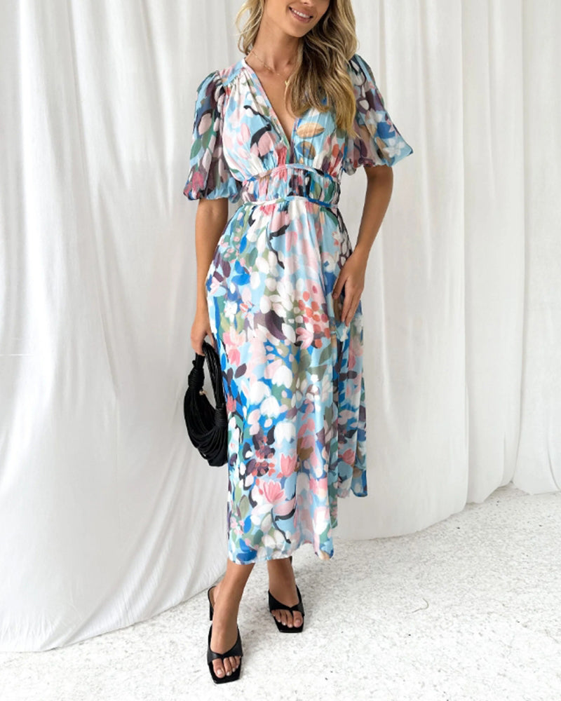 Celine | Feminine Floral Dress