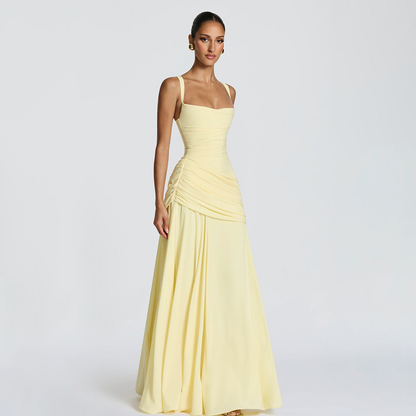 Charlotte Ruched Maxi Dress