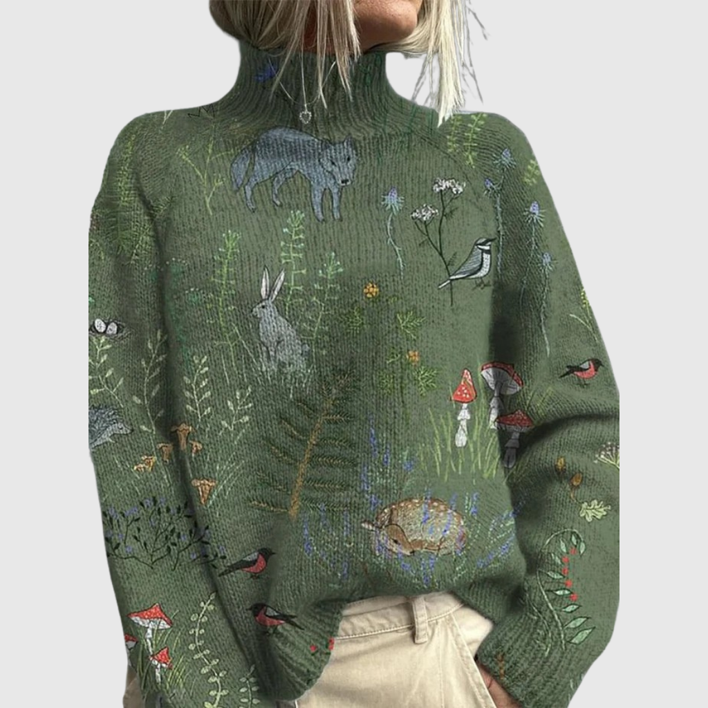 Jackie - Warm & Elegant Turtleneck Sweater