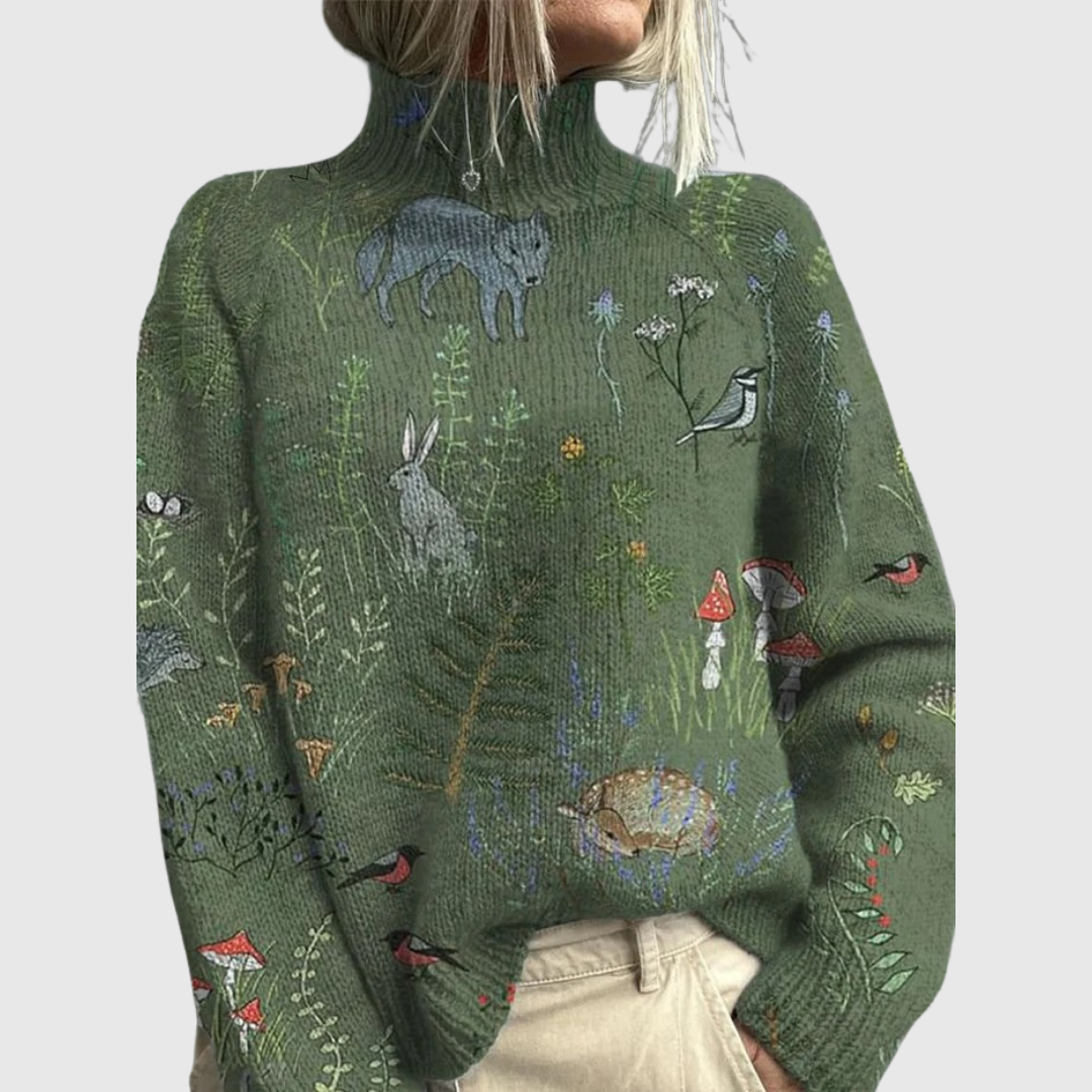 Jackie - Warm & Elegant Turtleneck Sweater