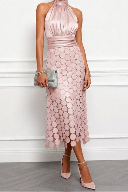 Celine | Elegant Midi Wedding Dress For Summer
