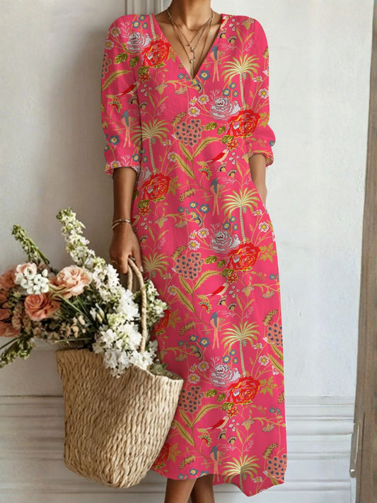 Naomi Bohemian Maxi Dress