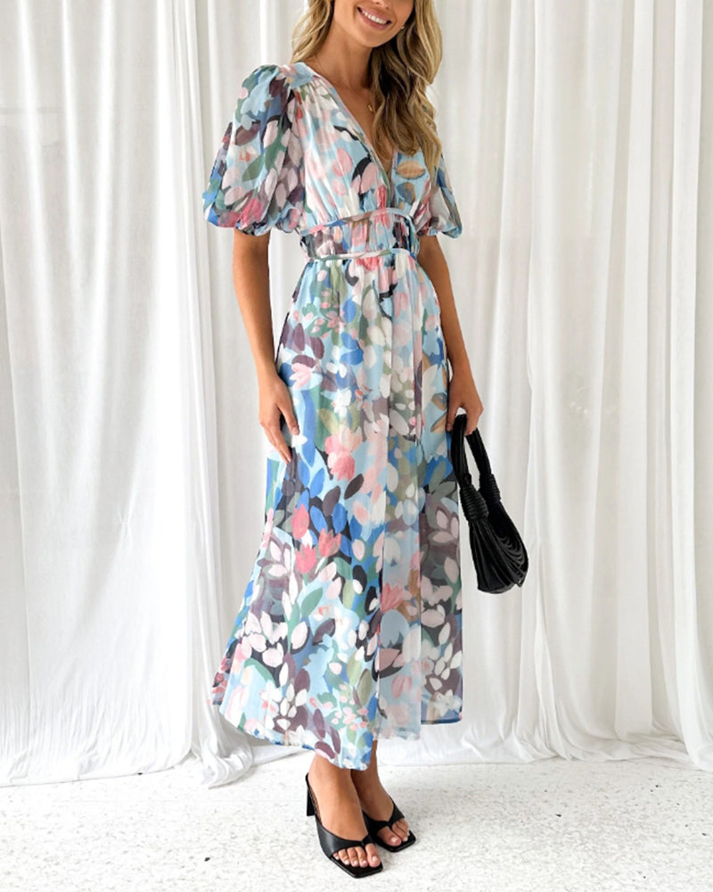 Celine | Feminine Floral Dress