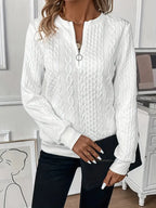 Pauline - Elegant Sweater with Zip