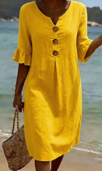 Radmila™ | Textured Long Sleeve Dress-