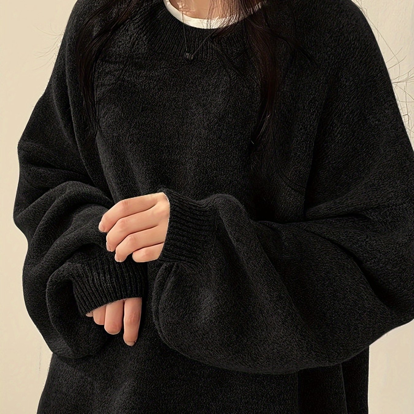 Lunea Mode® | The Soft Grace Oversized Knit Sweater