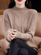 Karmen - Cozy Retro Knit Sweater