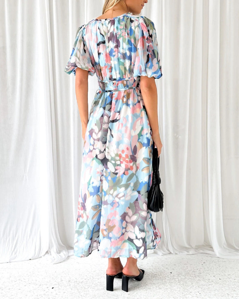 Celine | Feminine Floral Dress