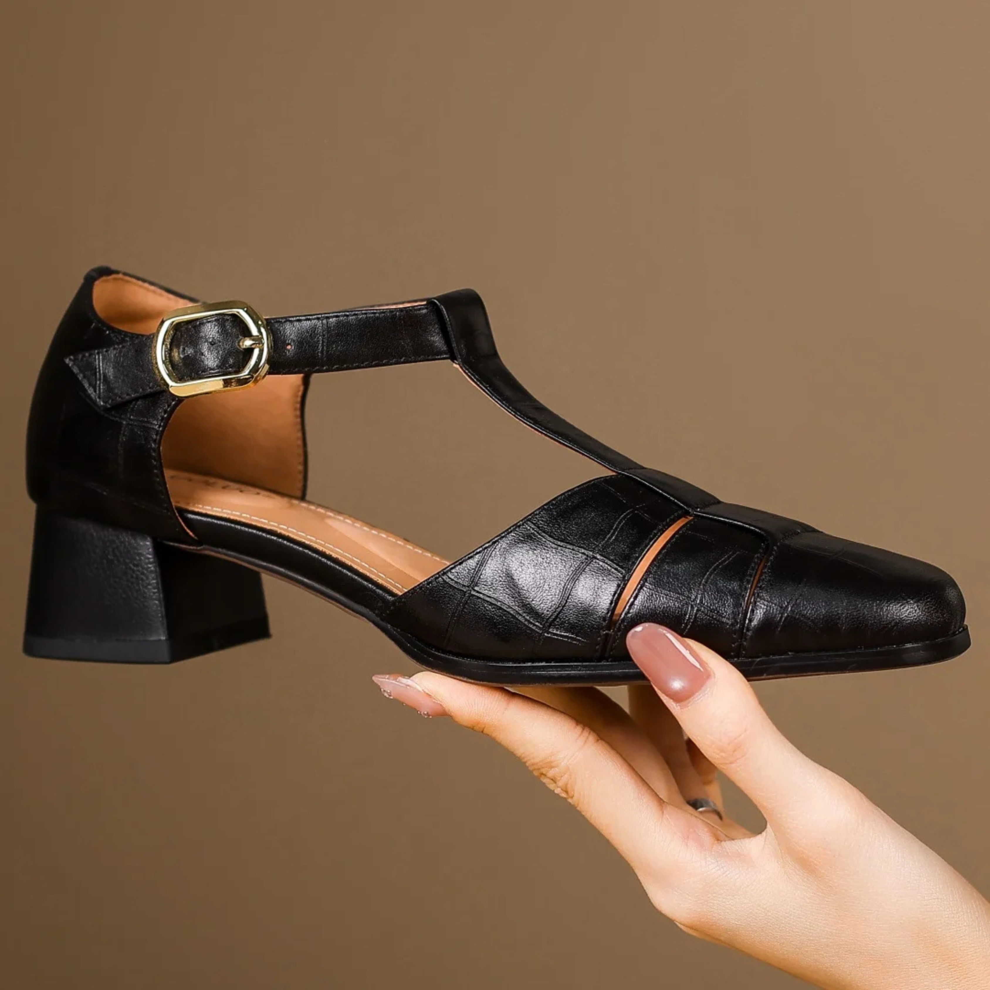 Clarissa | Elegant Brown Shoes