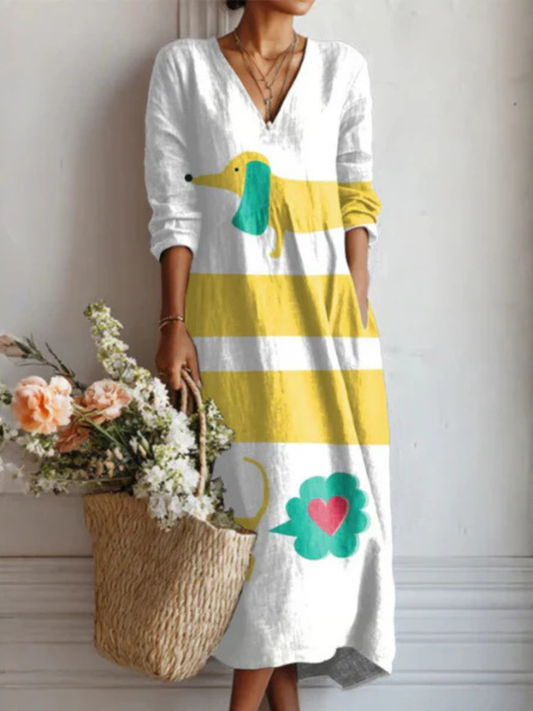 Sanne Bohemian Maxi Dress