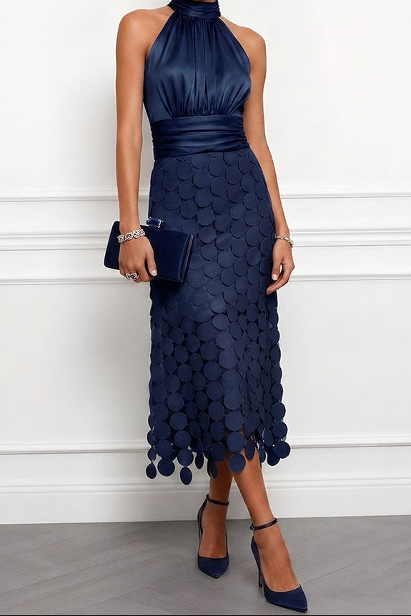 Celine | Elegant Midi Wedding Dress For Summer