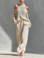 Sarah™ | Knit and Linen Fashion Set