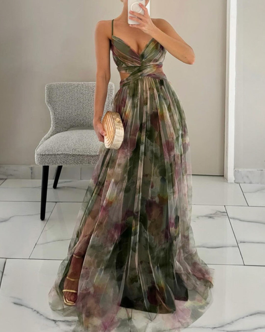 Giselle | Captivating Floral Maxi Dress