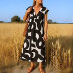 Tatiana™ | Cutwork Detail Maxi Dress-