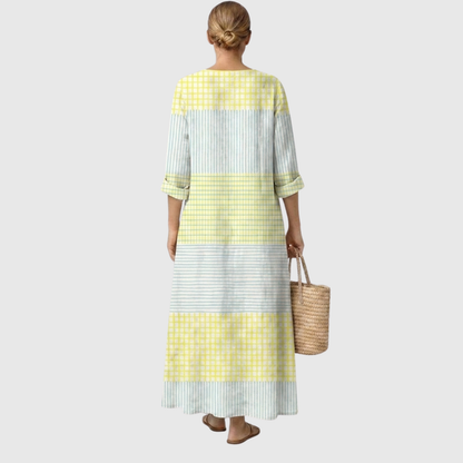 Olivia Airy Dress with Natural Elegance
