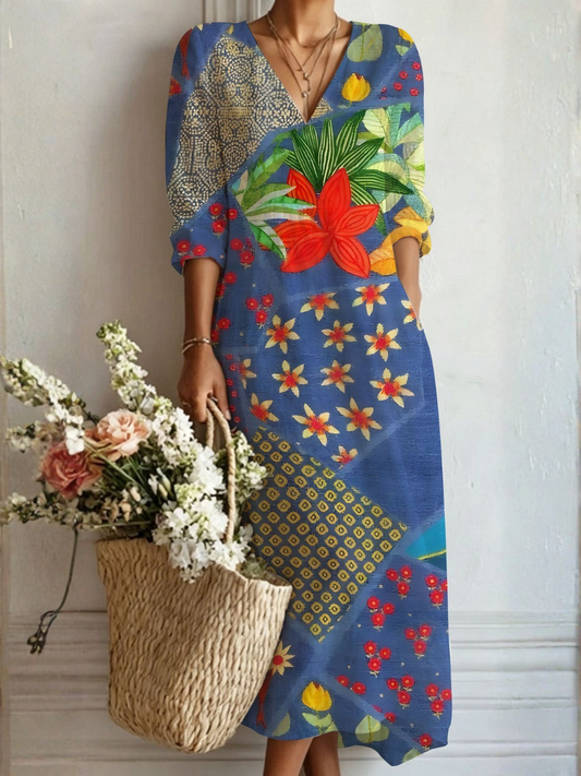 Julia Bohemian Maxi Dress