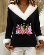 Jane | V-Neck Christmas Sweater