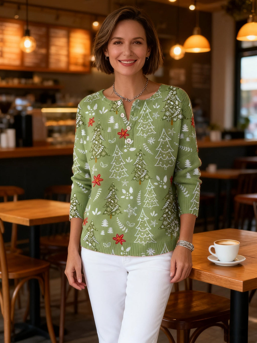 Titra - Sophisticated Warm Christmas Sweater