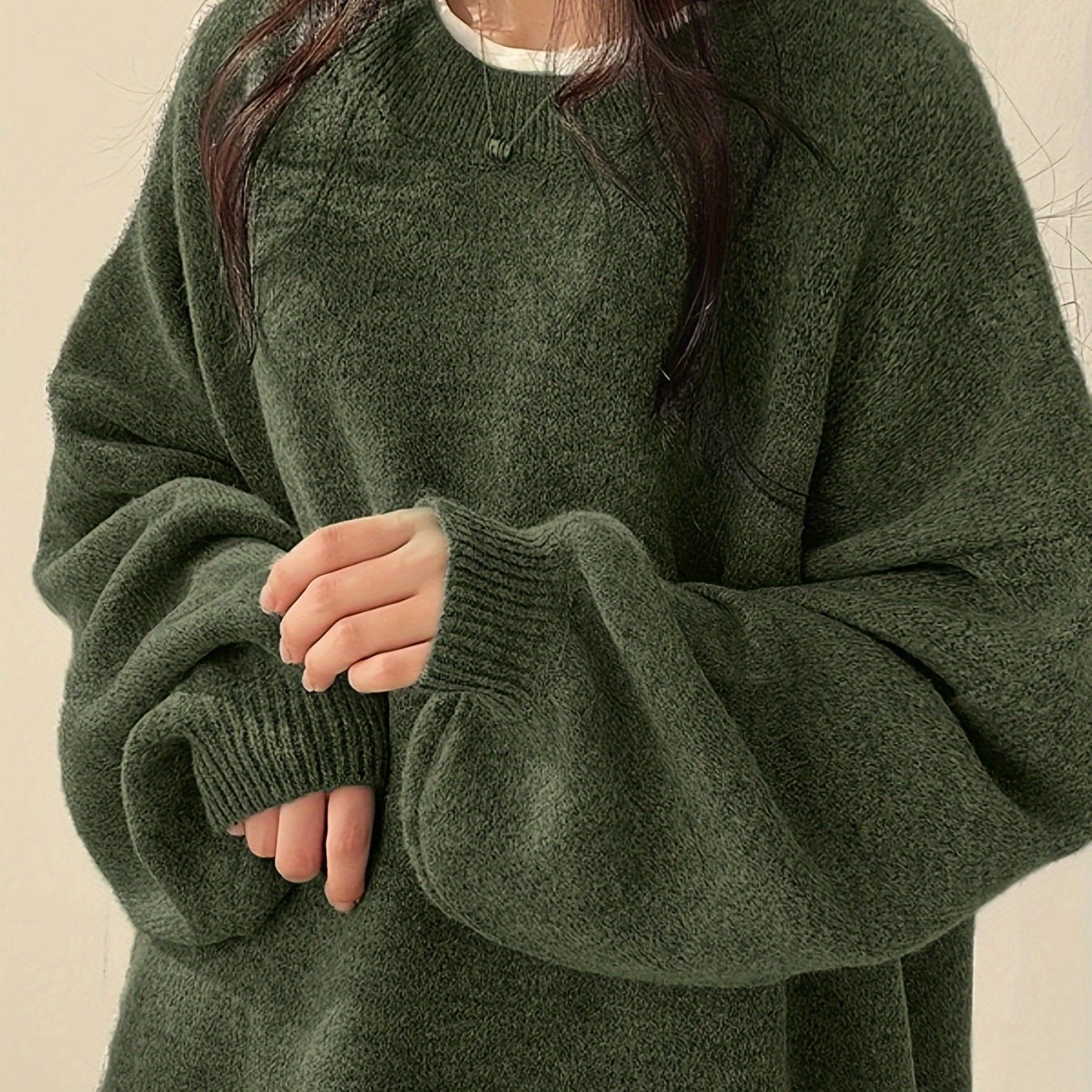 Lunea Mode® | The Soft Grace Oversized Knit Sweater