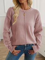 Elisabeth - Long Sleeve Crew Neck Sweater