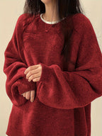Lunea Mode® | The Soft Grace Oversized Knit Sweater