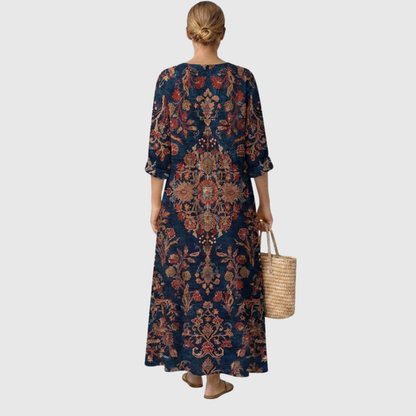Adela Charming Floral Dress
