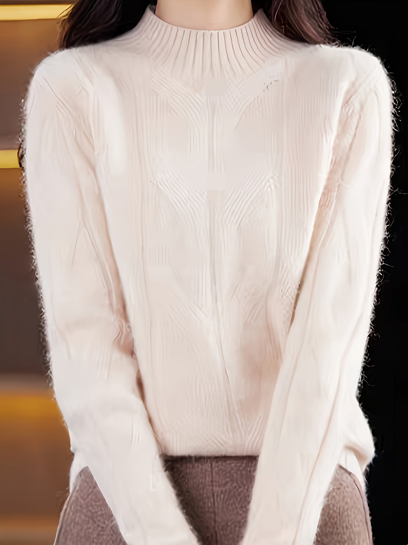 Karmen - Cozy Retro Knit Sweater