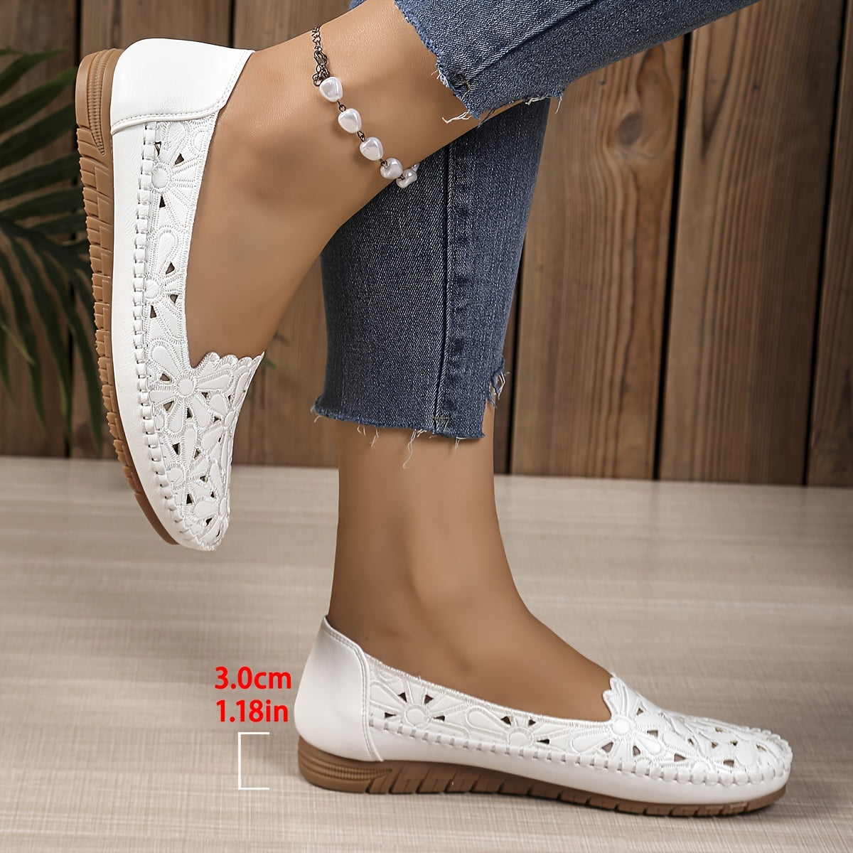 Fleurie | Ortopeedilised Perforeeritud Balletikingad