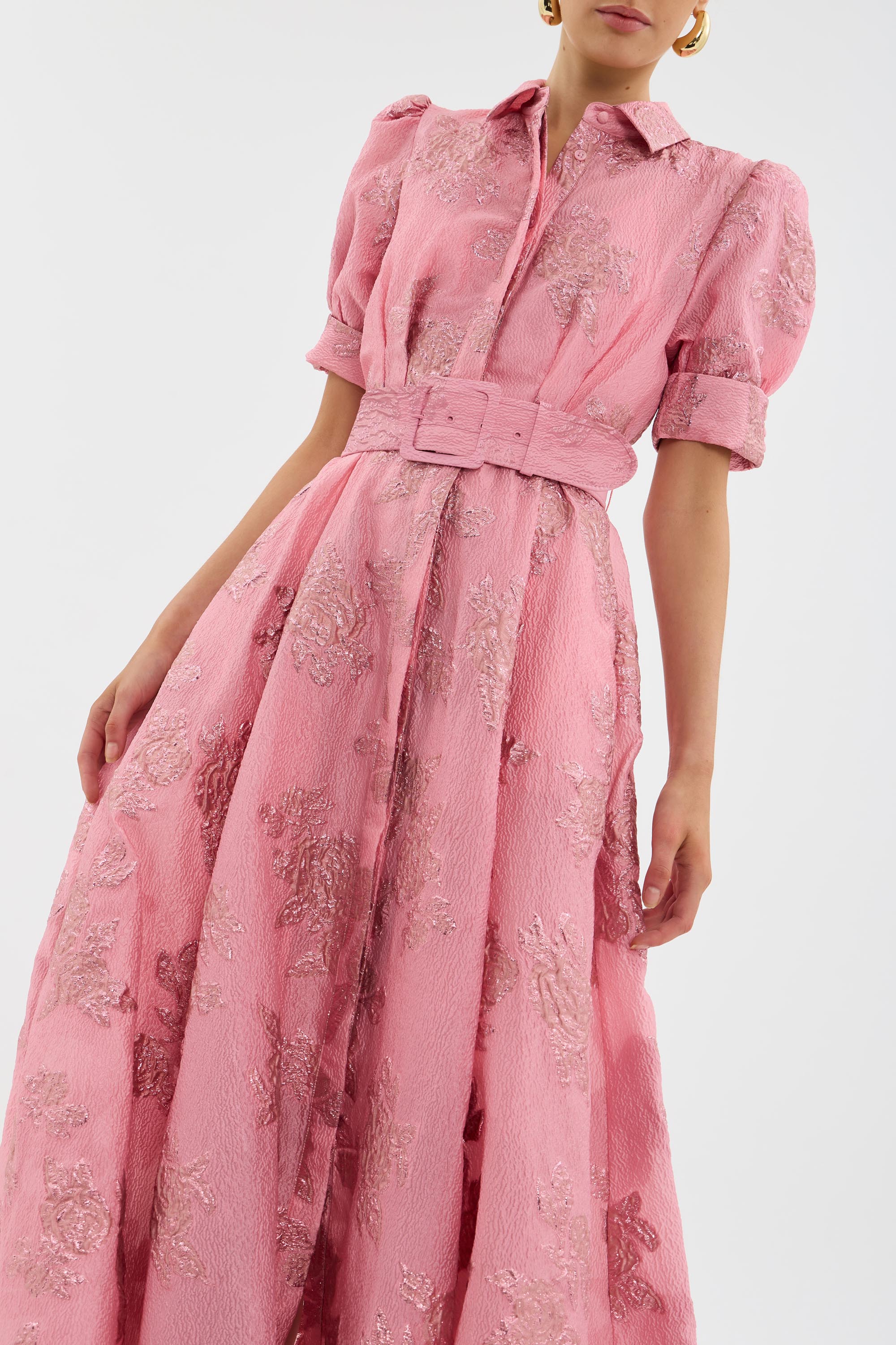 Aria | Short Puff-Sleeve Dress