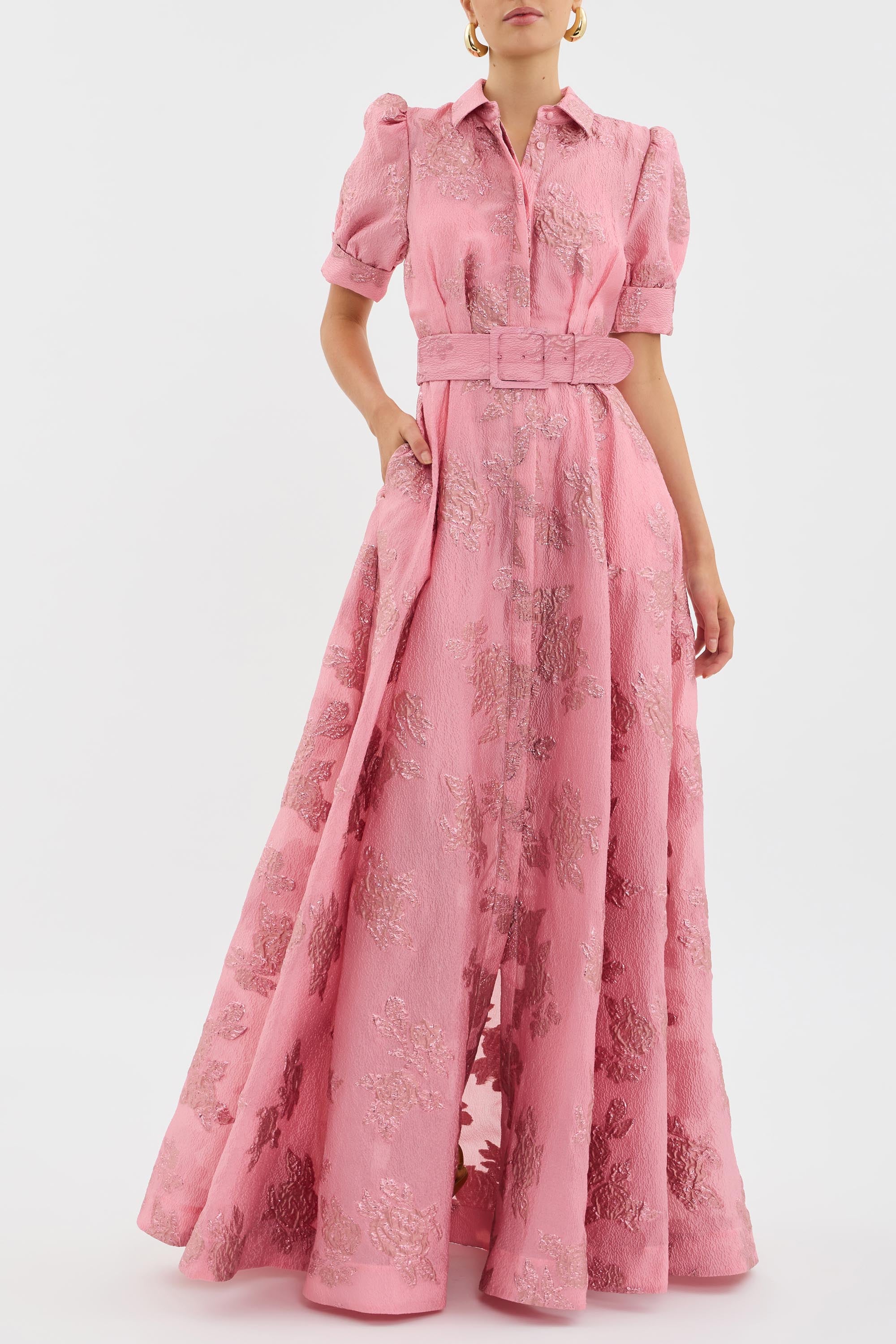 Aria | Short Puff-Sleeve Dress