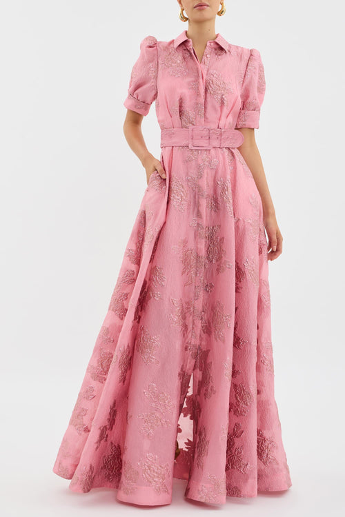 Aria | Short Puff-Sleeve Dress